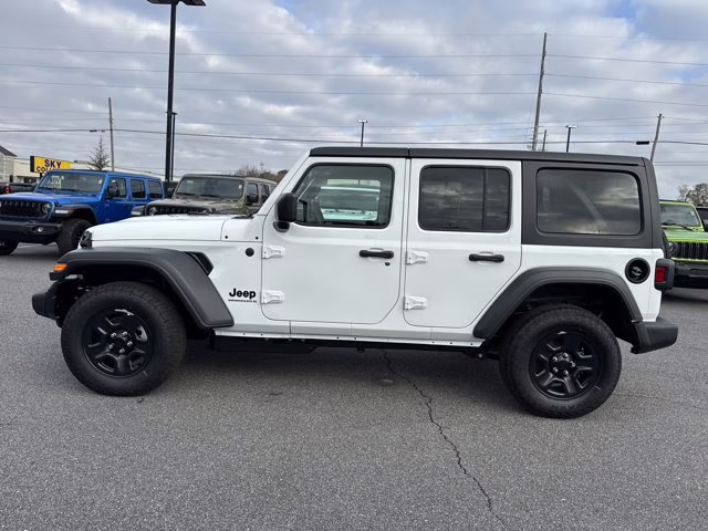 2026 Bright White Clearcoat Jeep Wrangler Sport 4X4 Convertible