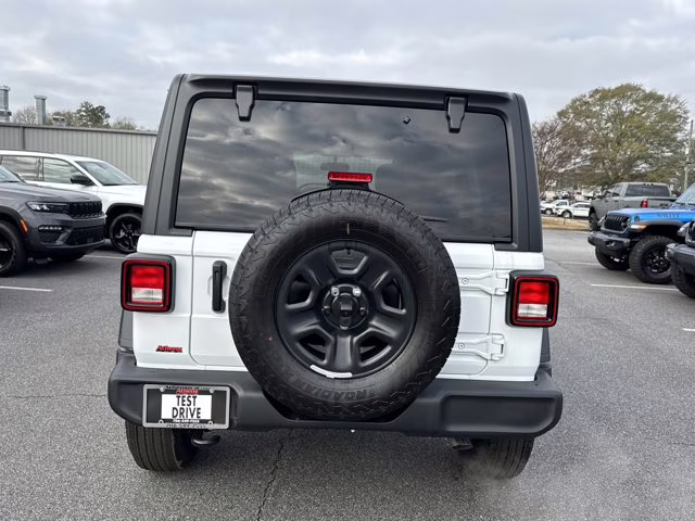 2026 Bright White Clearcoat Jeep Wrangler Sport 4X4 Convertible