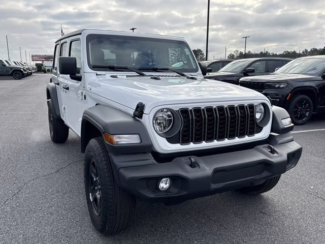 2026 Bright White Clearcoat Jeep Wrangler Sport 4X4 Convertible
