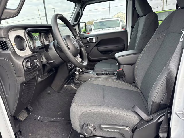 2026 Bright White Clearcoat Jeep Wrangler Sport 4X4 Convertible