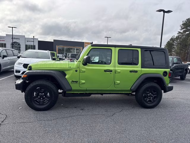 2026 Mojito Clearcoat Jeep Wrangler Sport 4X4 Convertible