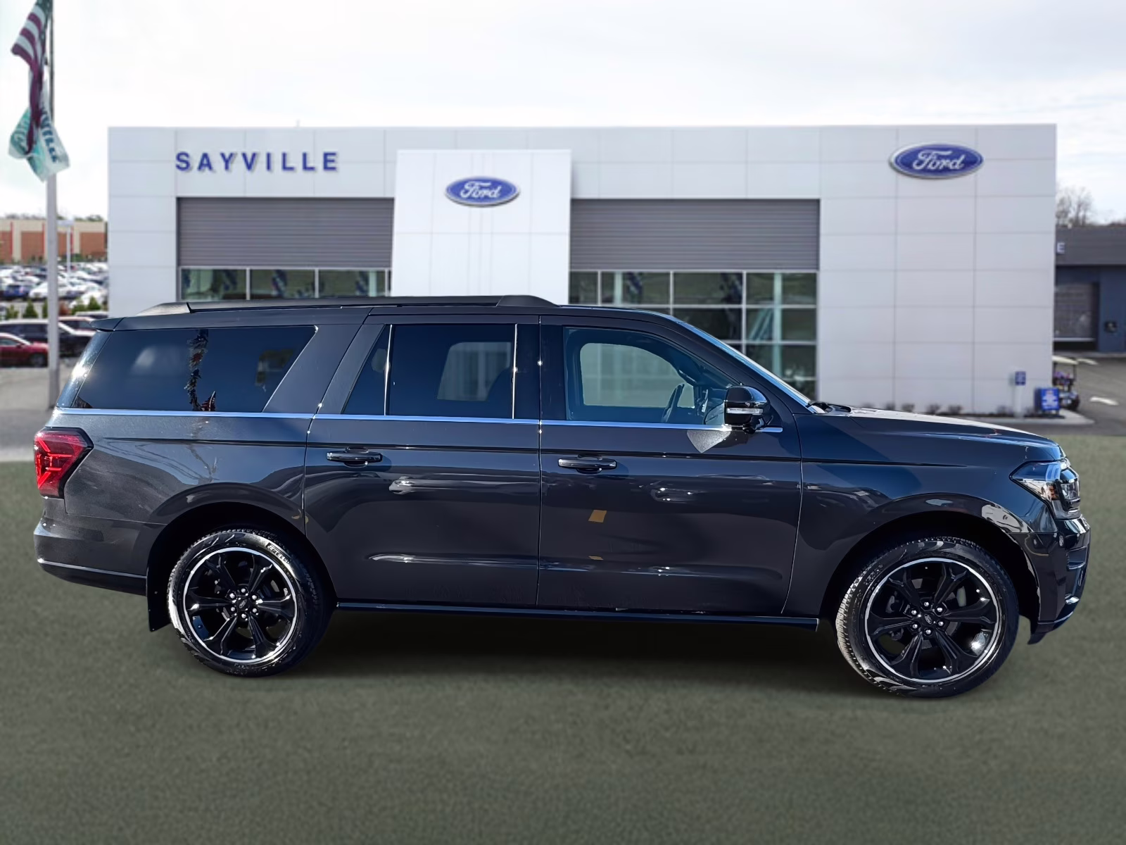 2024 Gray Ford Expedition Max Limited 4x4 4X4 SUV