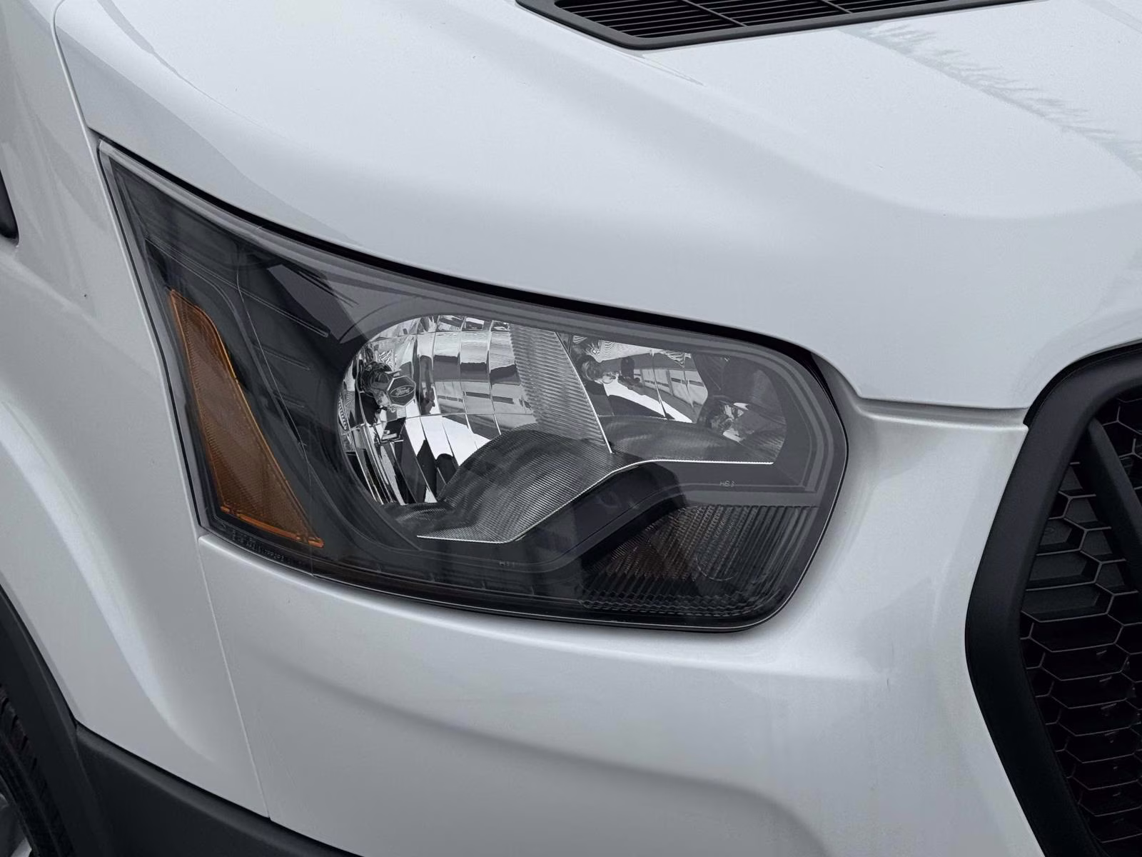 2024 White Ford Transit Cargo Van T-250 130 Low Rf 9070 GVWR RWD RWD Van