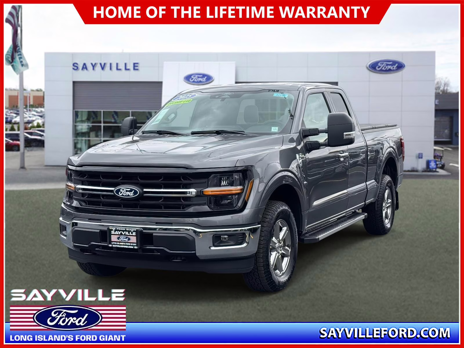 2025 Gray Ford F-150 XLT 4WD SuperCab 6.5' Box 4X4 Truck