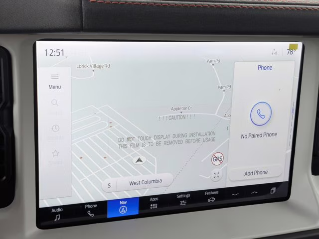 2025 Oxford White Ford Bronco Stroppe Edition 4X4 Convertible