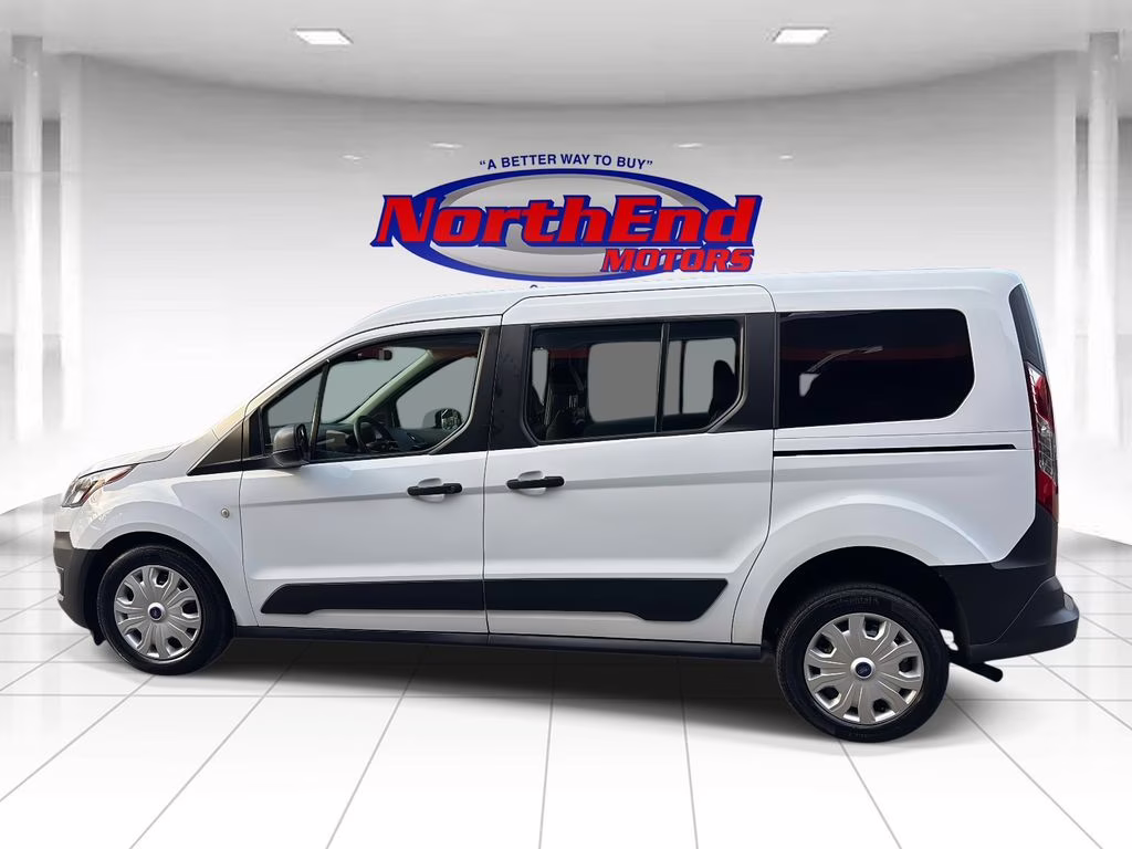 2022 Frozen White Ford Transit Connect XL FWD Crossover