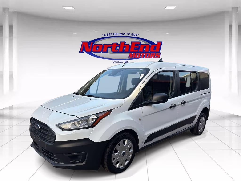2022 Frozen White Ford Transit Connect XL FWD Crossover