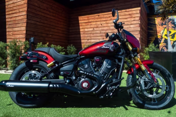 2026 SUNSET RED Indian SCOUT 101