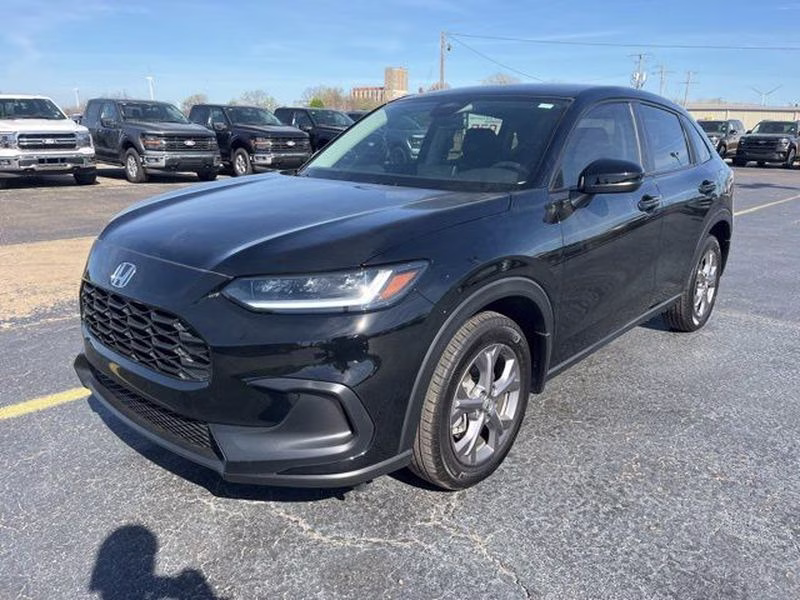 2026 Crystal Black Pearl Honda HR-V LX AWD SUV