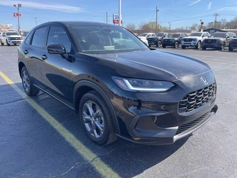 2026 Crystal Black Pearl Honda HR-V LX AWD SUV