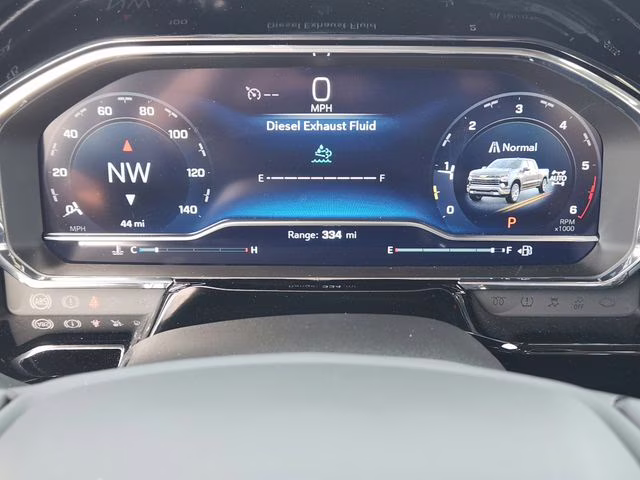 2025 Summit White Chevrolet Silverado 1500 RST 4X4 Truck