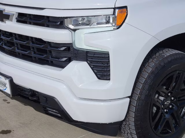 2025 Summit White Chevrolet Silverado 1500 RST 4X4 Truck
