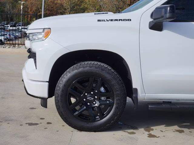 2025 Summit White Chevrolet Silverado 1500 RST 4X4 Truck