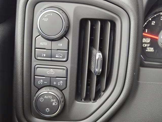 2025 Summit White Chevrolet Silverado 1500 WT 4X4 Truck