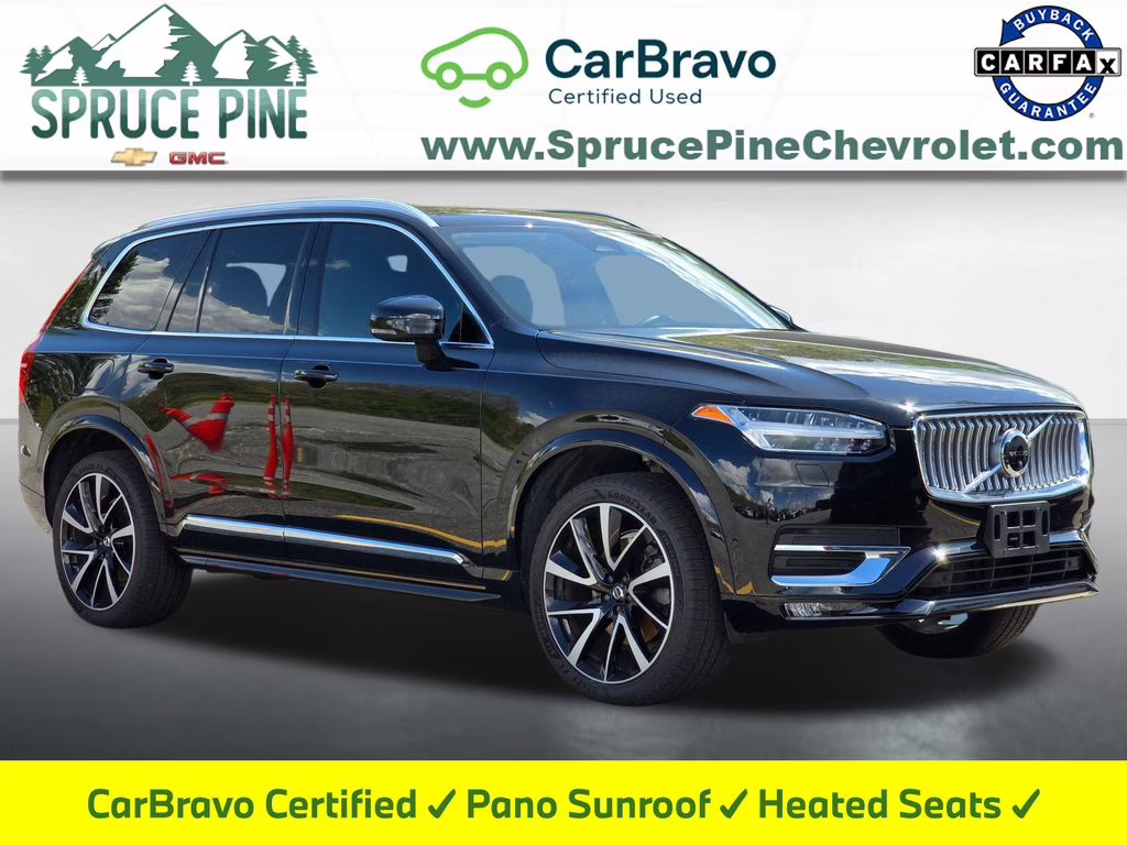 2023 Onyx Black Metallic Volvo XC90 B6 Plus 7-Seater AWD SUV