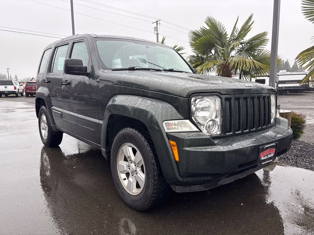 2012 Natural Green Pearlcoat Jeep Liberty Sport 4X4 SUV