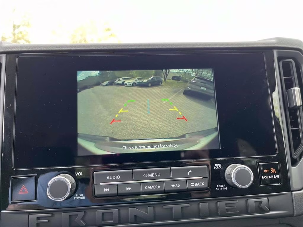 2026 Glacier White Nissan Frontier S 4X4 Truck