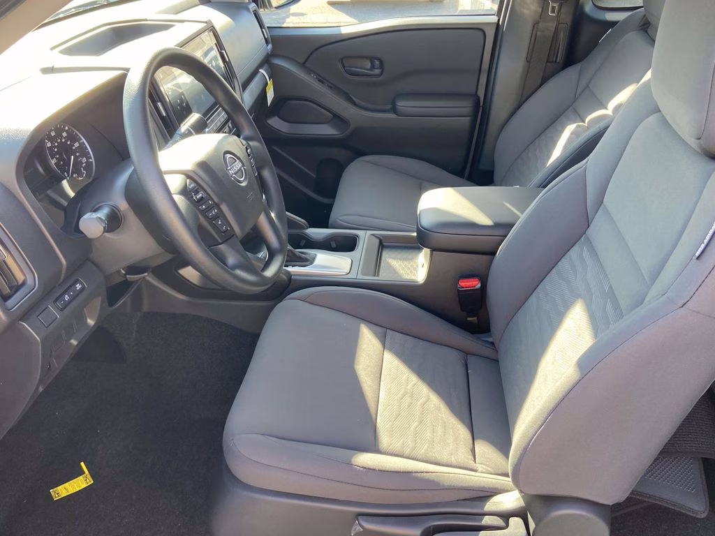 2026 Glacier White Nissan Frontier S 4X4 Truck