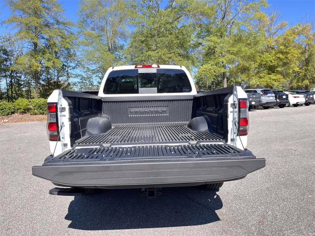 2026 Glacier White Nissan Frontier S 4X4 Truck