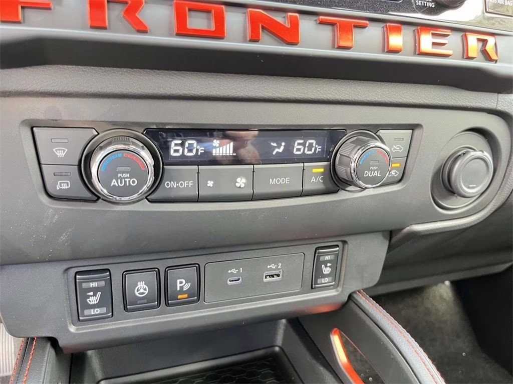 2026 Glacier White Nissan Frontier PRO-X RWD Truck