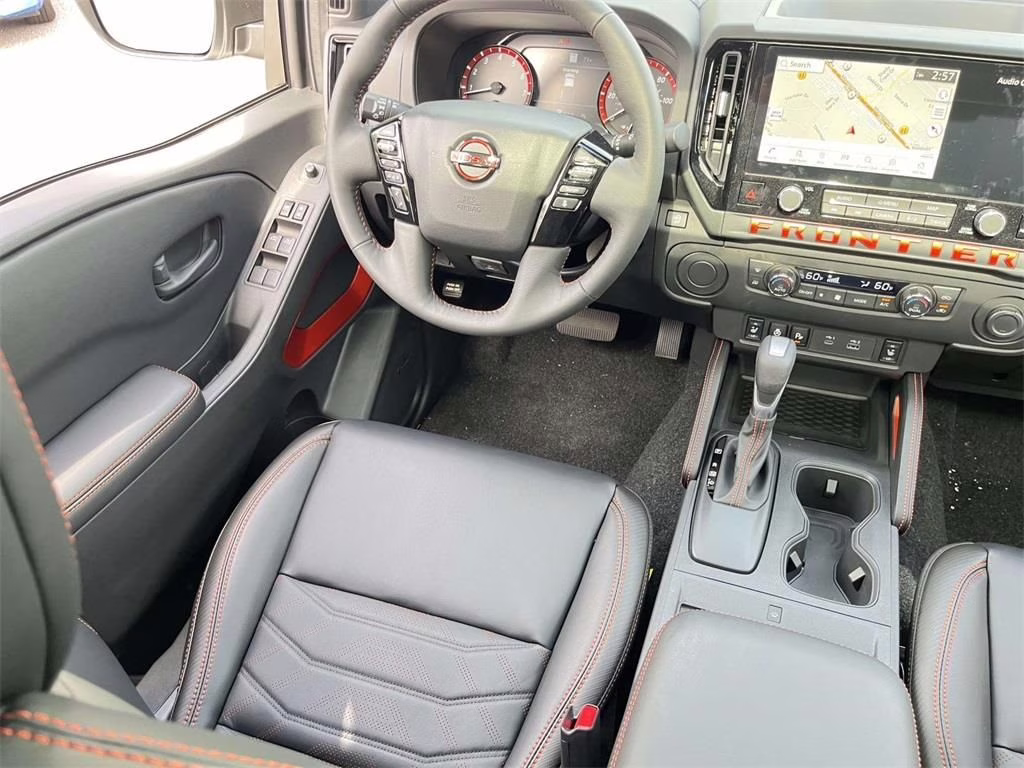 2026 Glacier White Nissan Frontier PRO-X RWD Truck