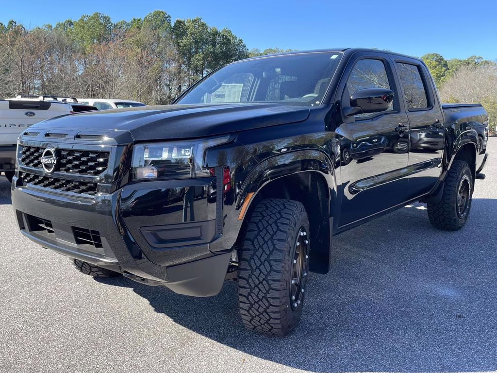 2026 Super Black Nissan Frontier SV 4X4 Truck