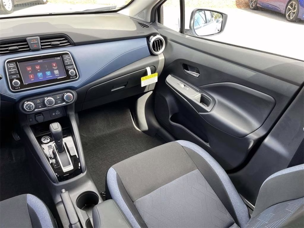 2025 Gray Sky Pearl Nissan Versa 1.6 SV FWD Sedan