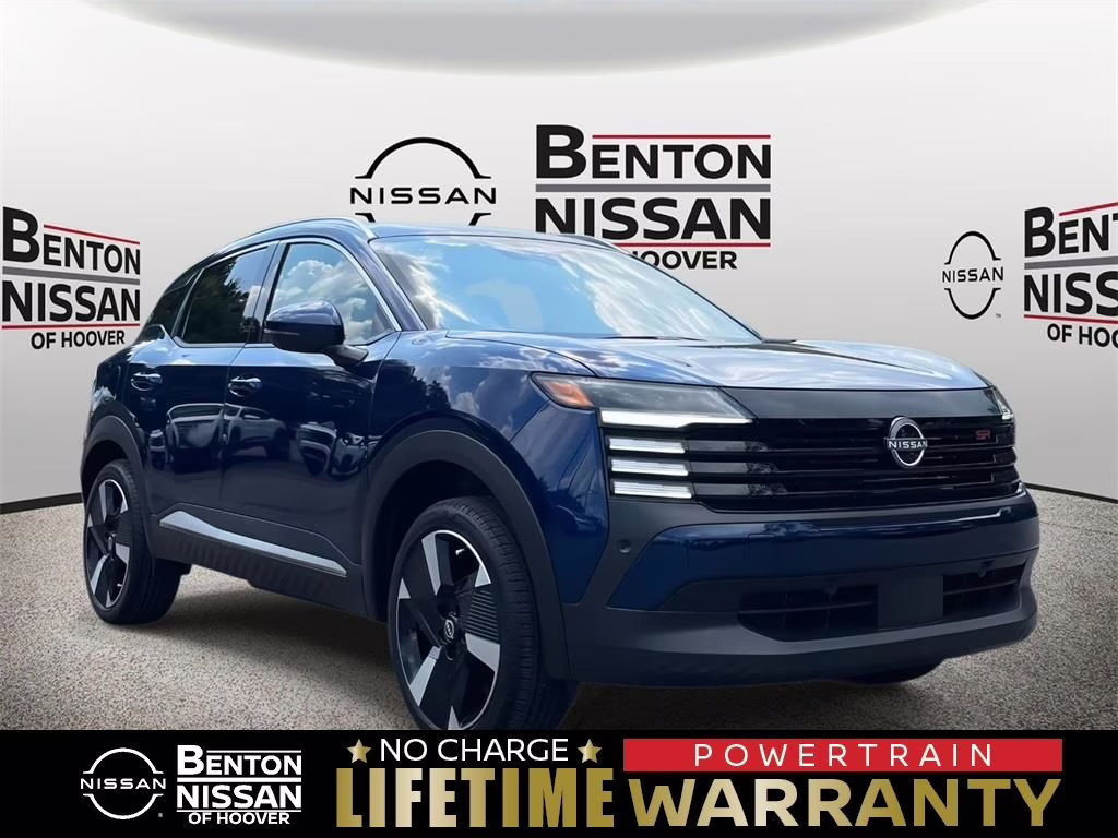 2026 Deep Blue Pearl Nissan Kicks SR AWD SUV