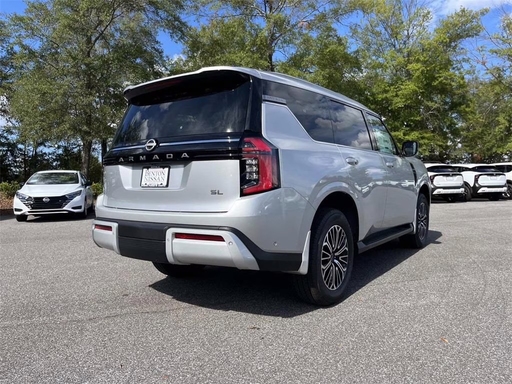 2026 Brilliant Silver Metallic Nissan Armada SL RWD SUV