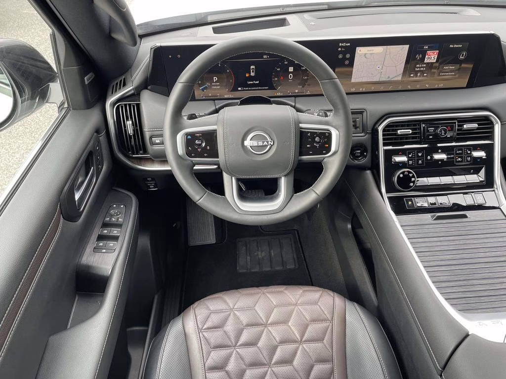 2025 Everest White Pearl Tricoat Nissan Armada Platinum Reserve RWD SUV