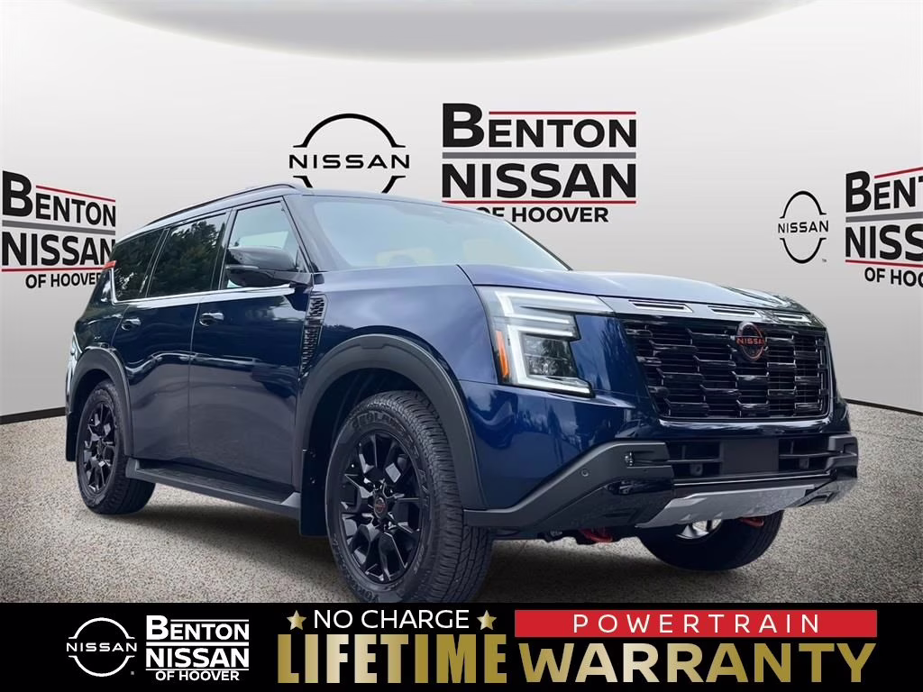2025 Deep Ocean Blue Pearl Nissan Armada PRO 4X 4X4 SUV