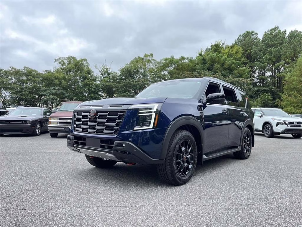 2025 Deep Ocean Blue Pearl Nissan Armada PRO 4X 4X4 SUV