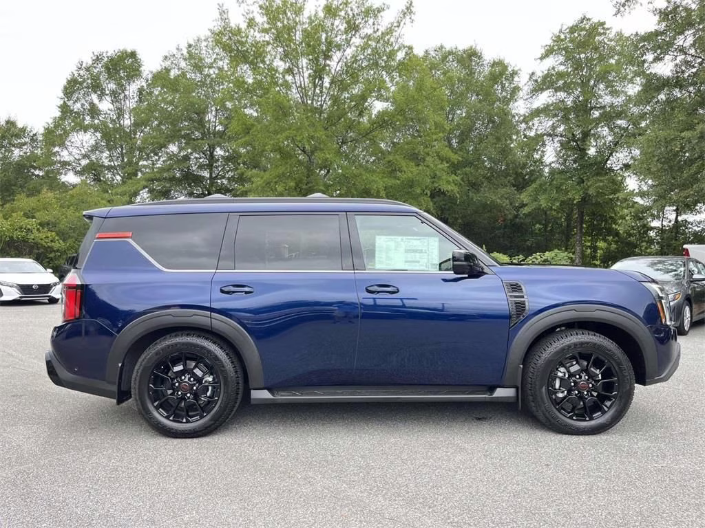 2025 Deep Ocean Blue Pearl Nissan Armada PRO 4X 4X4 SUV