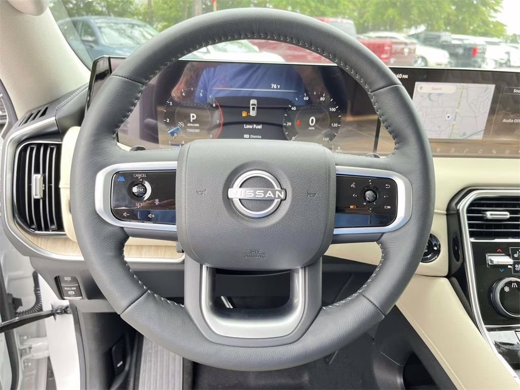 2026 Aspen White Tricoat Nissan Armada Platinum RWD SUV