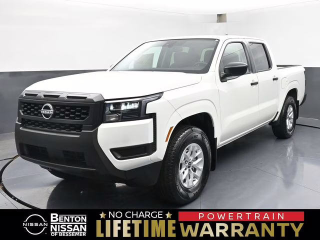 2026 Glacier White Nissan Frontier S RWD Truck