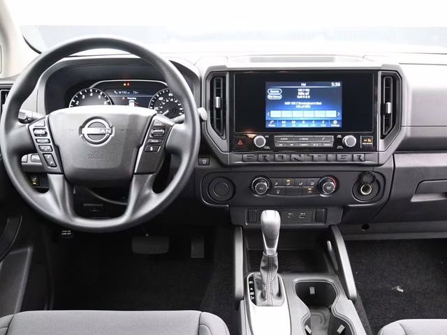 2026 Glacier White Nissan Frontier S RWD Truck