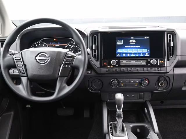 2026 Glacier White Nissan Frontier S RWD Truck