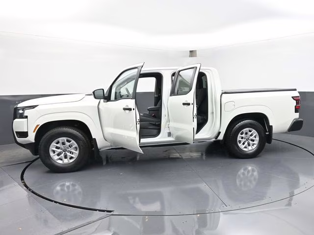 2026 Glacier White Nissan Frontier S RWD Truck