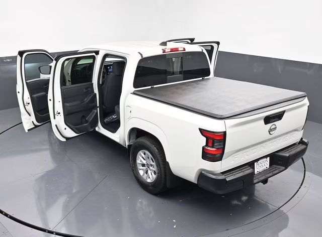 2026 Glacier White Nissan Frontier S RWD Truck