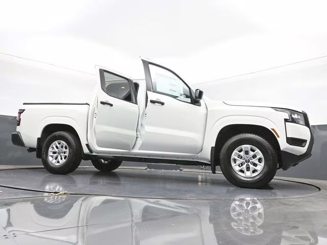 2026 Glacier White Nissan Frontier S RWD Truck