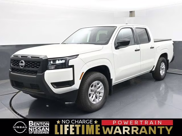 2026 Glacier White Nissan Frontier S RWD Truck