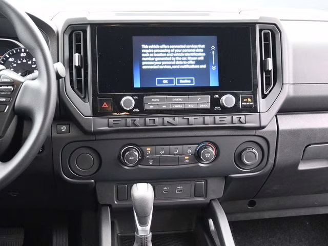 2026 Glacier White Nissan Frontier S RWD Truck