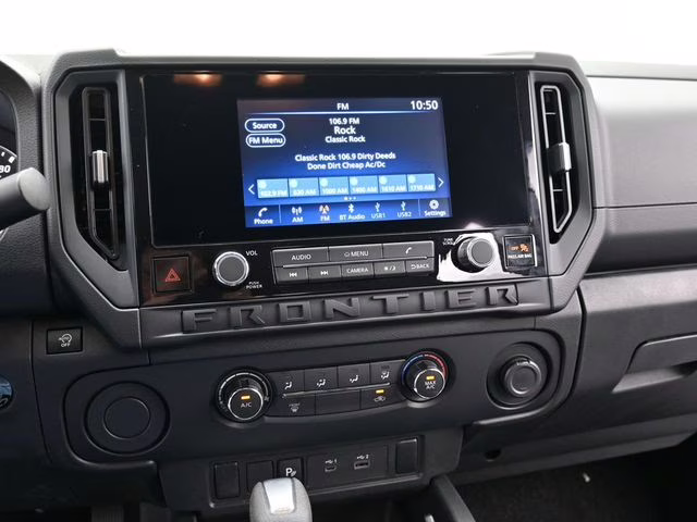 2026 Glacier White Nissan Frontier S RWD Truck