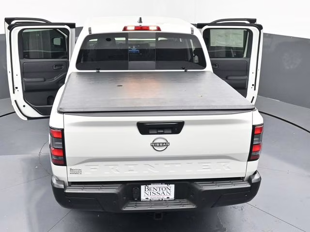 2026 Glacier White Nissan Frontier S RWD Truck