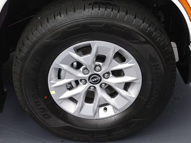 2026 Glacier White Nissan Frontier S RWD Truck