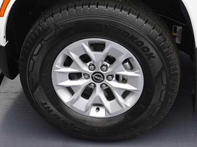 2026 Glacier White Nissan Frontier S RWD Truck