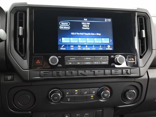 2026 Glacier White Nissan Frontier S RWD Truck