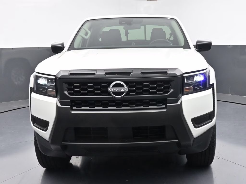 2026 Glacier White Nissan Frontier S RWD Truck