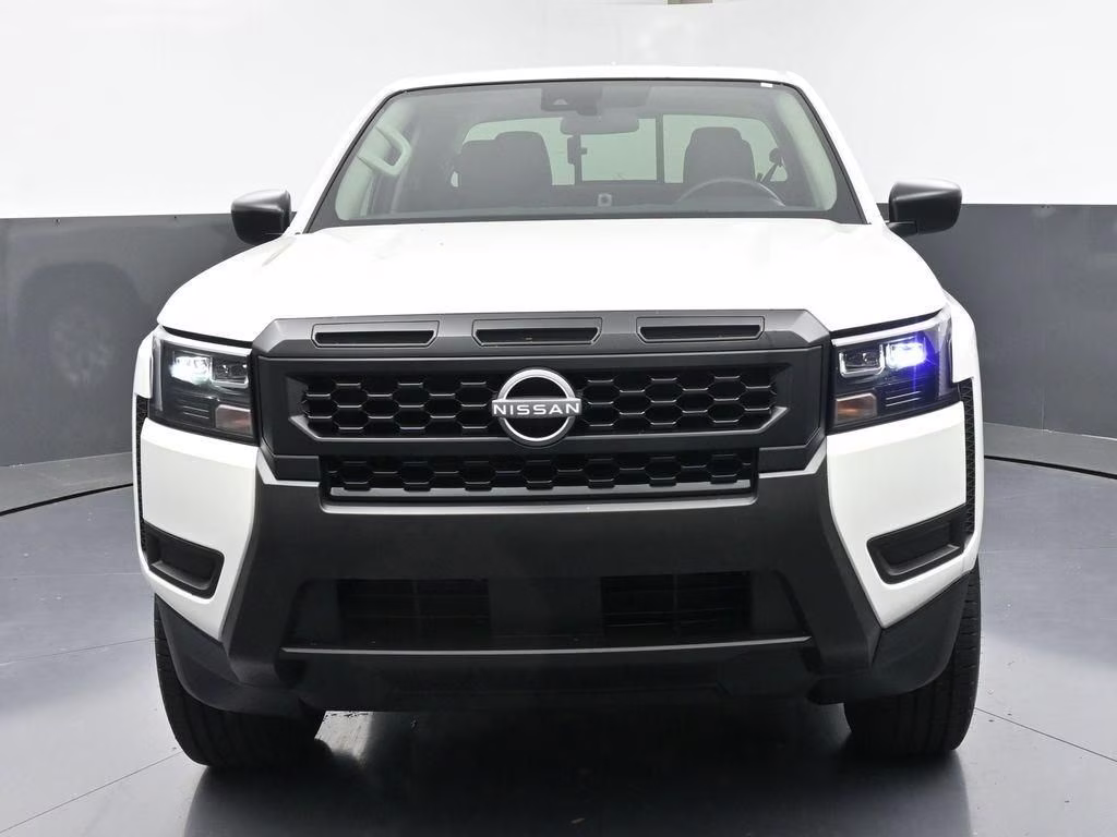 2026 Glacier White Nissan Frontier S RWD Truck