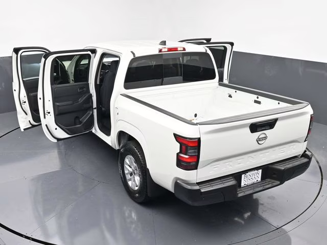 2026 Glacier White Nissan Frontier S RWD Truck